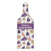 カスタムのイチジクとブドウ カッティングボード (正面)