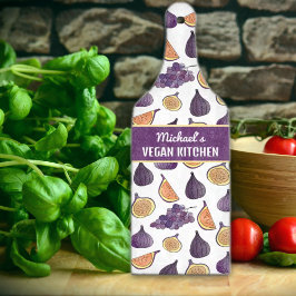 カスタムのイチジクとブドウ カッティングボード