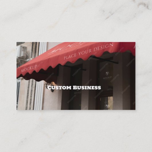 カスタムのオーニングとCanopiesの販売のインストール 名刺 (裏面)