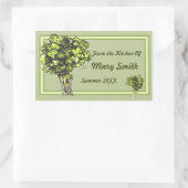 カスタムのキャニングとジャリングのラベル 長方形シール (バッグ)