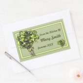 カスタムのキャニングとジャリングのラベル 長方形シール (封筒)