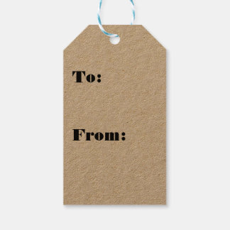 カスタムのギフトラッピング ギフトタグ