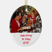 カスタムのクリスマス装飾品 セラミックオーナメント (右)