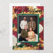 カスタムのグリーティングカード! シーズンカード (正面/裏面)