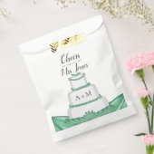 カスタムのケ結婚ーキのバッグ フェイバーバッグ (封をした状態)