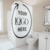 カスタムのシャワーカーテン シャワーカーテン (インサイチュ)