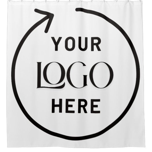 カスタムのシャワーカーテン シャワーカーテン (正面)