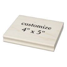 カスタムのシンプルな4" x 5"の木材を作成する