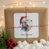 カスタムのジングルベアジョイ スクエアシール