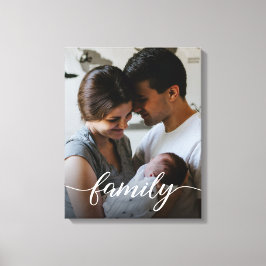 カスタムのスクリプパーソナライズされたト写真 キャンバスプリント