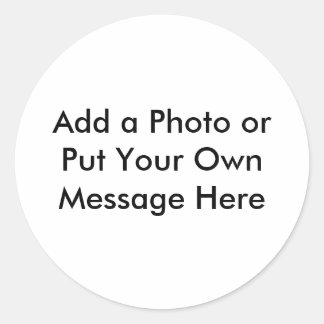 カスタムのステッカーおもしろいは政治的だ！ ラウンドシール