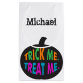 カスタムのトリッ数々のク スモールペーパーバッグ (裏面)