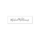 カスタムのパーソナライズされた署名シンプル名の作成 セルフインキングスタンプ (デザイン)