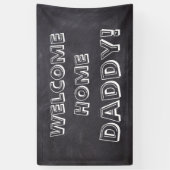 カスタムのパーソナライズな歓迎された家の旗の黒板 横断幕 (縦)