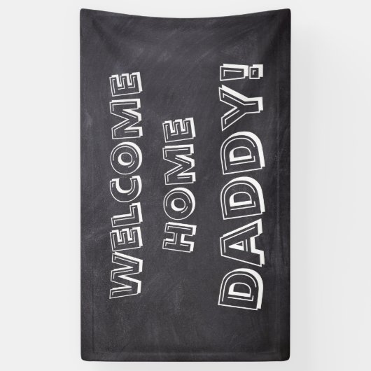 カスタムのパーソナライズな歓迎された家の旗の黒板 横断幕 (縦)