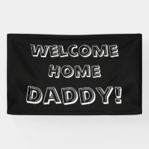 カスタムのパーソナライズな歓迎された家の旗の黒