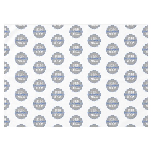 カスタムのビジネスロゴのステップとリピートトレードショー テーブルクロス (正面(横))