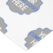 カスタムのビジネスロゴのステップとリピートトレードショー テーブルクロス (アングル)