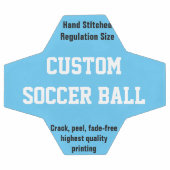 カスタムのプリントサッカーボールで個人設定 サッカーボール (フラット)