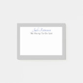 カスタムのユーモアのある投稿 ポストイット (正面)