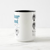 カスタムのリクエスト: JWバプテスマのギフトパーソナライズされた マグカップ (中央)