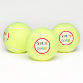 カスタムのロゴまたはパーソナライズされた写真テニスボール テニスボール (マルチ)