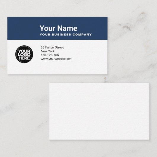 カスタムのロゴ 名刺 (正面/裏面)