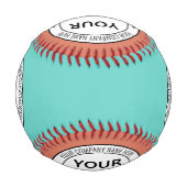 カスタムのロ文字デザインゴと自分の野球 野球ボール (正面)