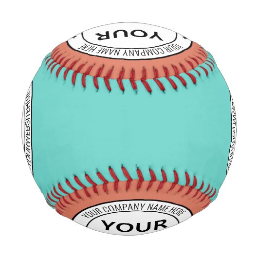 カスタムのロ文字デザインゴと自分の野球 野球ボール (正面)