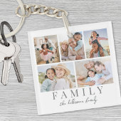 カスタムの両面の写真 キーホルダー