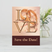 カスタムの保存は日付カード、オンラインを編集します セーブザデート (スタンド正面)