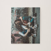 カスタムの写真が私の花嫁の提案になる ジグソーパズル (縦)