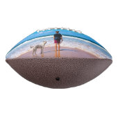 カスタムの写真でデザインを作れる – 愛するペット  アメリカンフットボール (回転270)