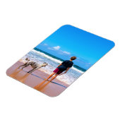 カスタムの写真でデザインを作れる – 愛するペット マグネット (左側)