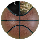 カスタムの写真と名前ファミリーの写真 バスケットボール (右)