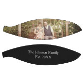 カスタムの写真と名前ファミリーの写真 バスケットボール (パネル)