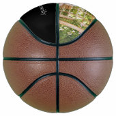 カスタムの写真と名前ファミリーの写真 バスケットボール (右)