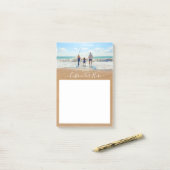 カスタムの写真と文字-独自のユニークデザイン-   ポストイット (デスク上)