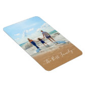 カスタムの写真と文字 – 自分のデザイン マグネット (右側)