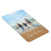 カスタムの写真と文字 – 自分のデザイン – 家族 マグネット (右側)