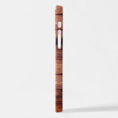 カスタムの写真コラージュ再生木材 iPhoneケース (左側面)