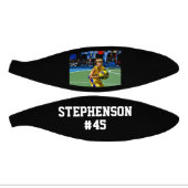 カスタムの写真名バスケットボール ミニバスケットボール (パネル)