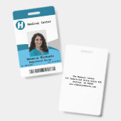 カスタムの写真、名前、バーコード、ロゴバッジ バッジ (正面&裏面)