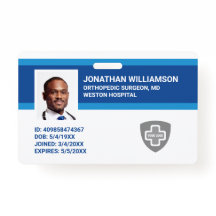 カスタムの写真ID、バーコード、ロゴ会社