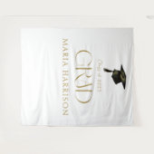 カスタムの卒業式 タペストリー (正面(横))