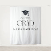 カスタムの卒業式 タペストリー (正面)