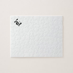 カスタムの古い英語のフォント文字（例： lはレター） ジグソーパズル