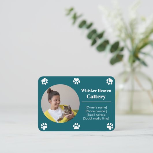 カスタムの名刺 名刺 (スタンド正面)