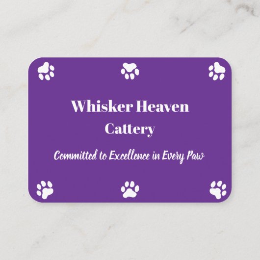 カスタムの名刺 名刺 (裏面)