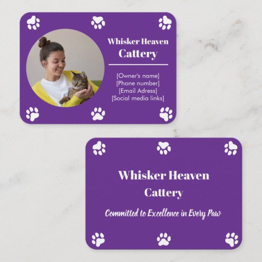 カスタムの名刺 名刺 (正面/裏面)